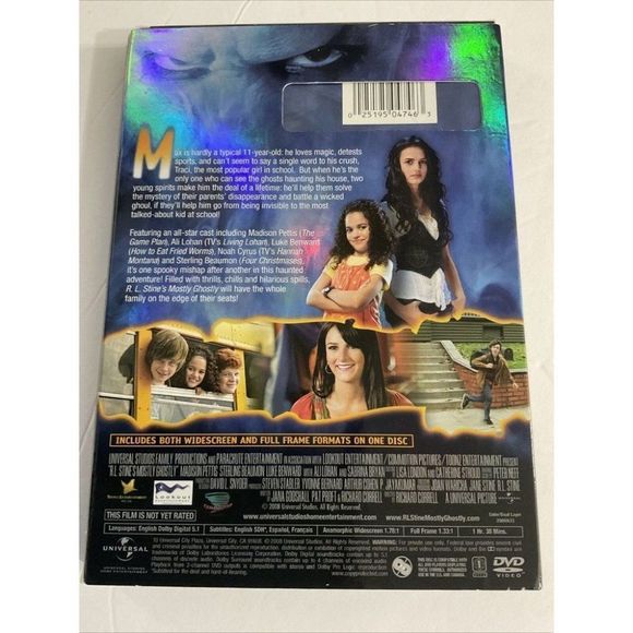R.L. Stine's Mostly Ghostly [DVD] From the creators of Goosebumps-NEW Sealed - Picture 2 of 5